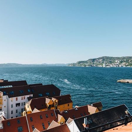 Appartement Beautiful Penthouse With An Ocean View In Bergen Extérieur photo