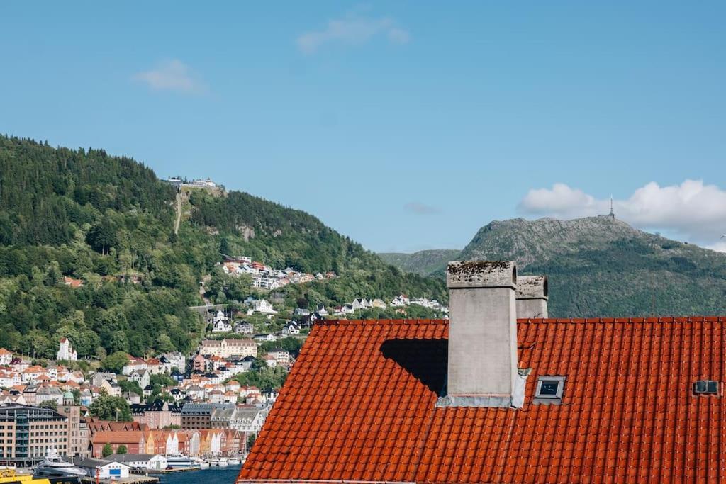 Appartement Beautiful Penthouse With An Ocean View In Bergen Extérieur photo